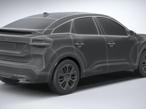 Citroen C4 2025 3D Model