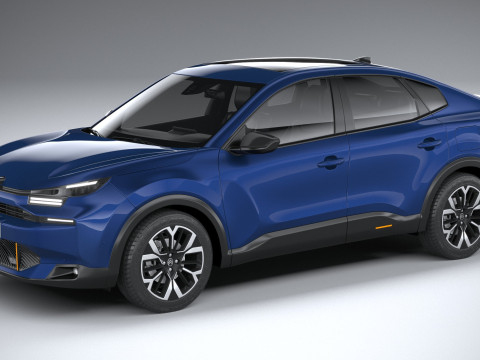 Citroen C4X 2025 3D Model