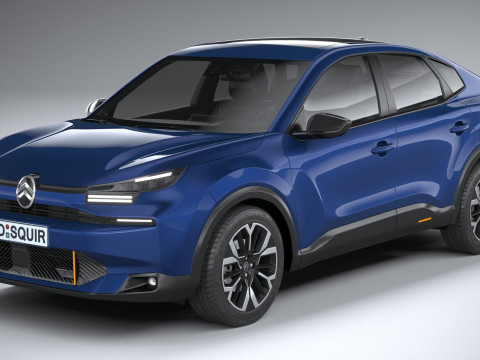 Citroen C4X 2025 3D-Modell
