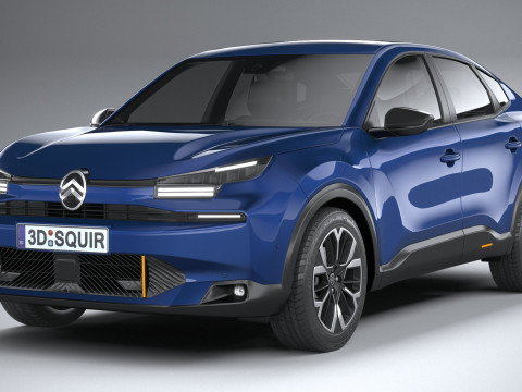 Citroen C4X 2025 3D-Modell