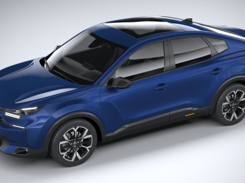 Citroen C4X 2025 3D-Modell