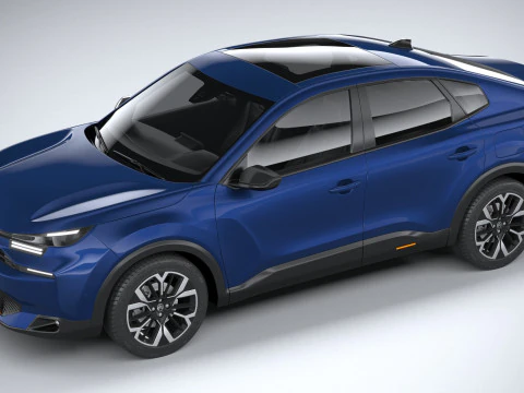 Citroen C4X 2025 3D Model