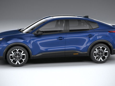 Citroen C4X 2025 3D-Modell