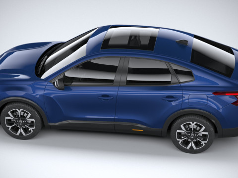 Citroen C4X 2025 3D-Modell