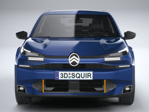 Citroen C4X 2025 3D Model