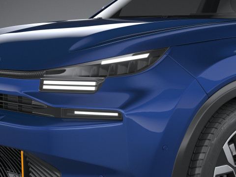 Citroen C4X 2025 3D-Modell