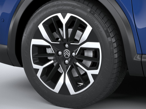 Citroen C4X 2025 3D-Modell