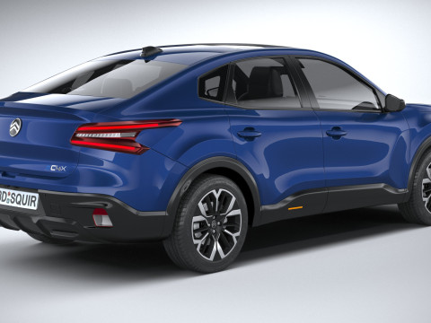 Citroen C4X 2025 3D-Modell