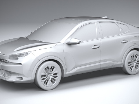 Citroen C4X 2025 3D-Modell