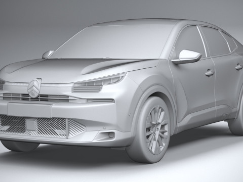 Citroen C4X 2025 3D-Modell
