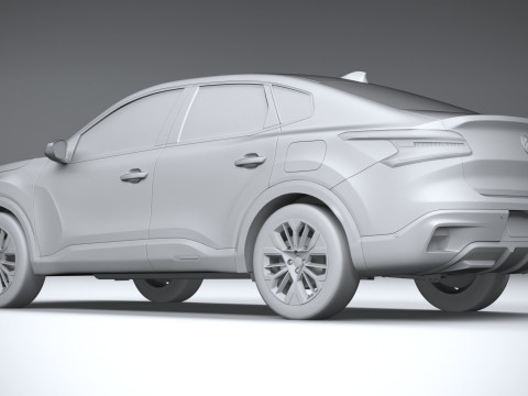 Citroen C4X 2025 3D-Modell