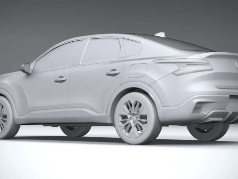 Citroen C4X 2025 3D Model