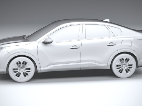 Citroen C4X 2025 3D-Modell