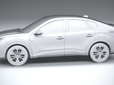 Citroen C4X 2025 3D Model