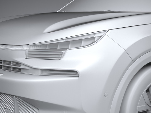 Citroen C4X 2025 3D-Modell
