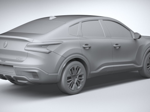 Citroen C4X 2025 3D-Modell