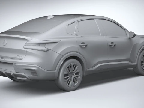 Citroen C4X 2025 3D Model