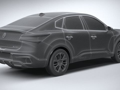 Citroen C4X 2025 3D-Modell