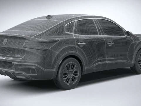 Citroen C4X 2025 3D Model