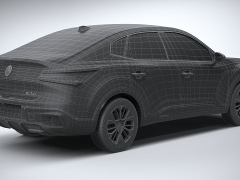 Citroen C4X 2025 3D-Modell