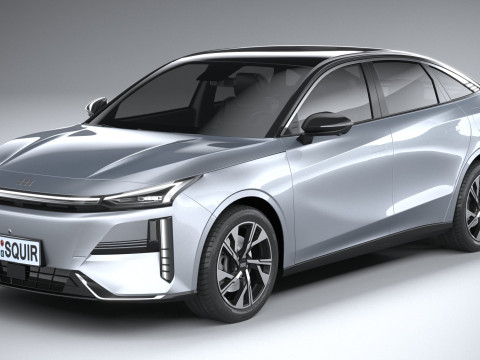 Geely Galaxy L6 2024 3D मॉडल