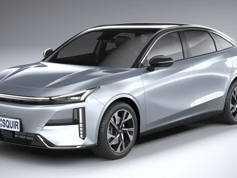 Geely Galaxy L6 2024 3D Model