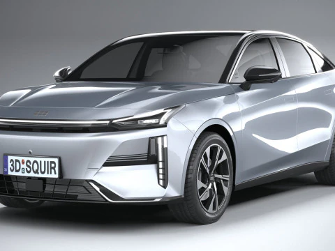 Geely Galaxy L6 2024 3D Model