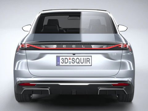 Geely Galaxy L6 2024 3D Model