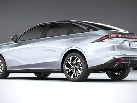 Geely Galaxy L6 2024 3D मॉडल