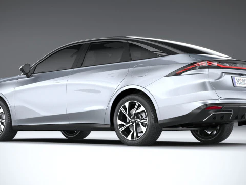 Geely Galaxy L6 2024 3D Model