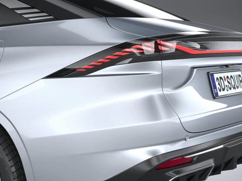 Geely Galaxy L6 2024 3D Model