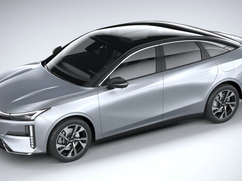 Geely Galaxy L6 2024 3D Model