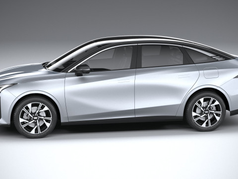 Geely Galaxy L6 2024 3D मॉडल