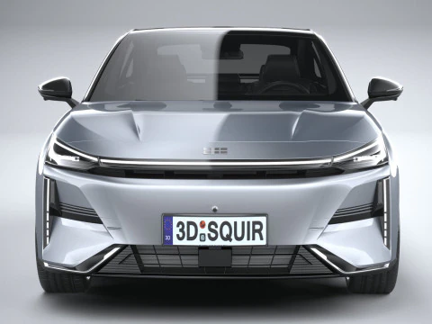 Geely Galaxy L6 2024 3D Model