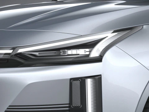 Geely Galaxy L6 2024 3D Model