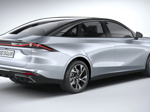 Geely Galaxy L6 2024 3D Model