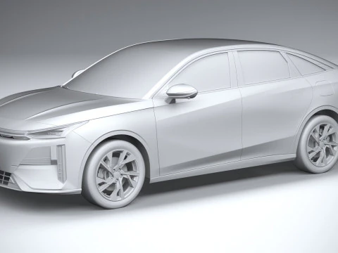 Geely Galaxy L6 2024 3D Model