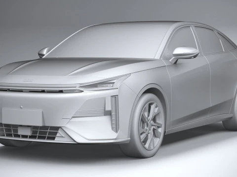 Geely Galaxy L6 2024 3D Model