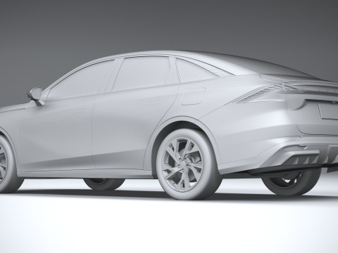 Geely Galaxy L6 2024 3D मॉडल