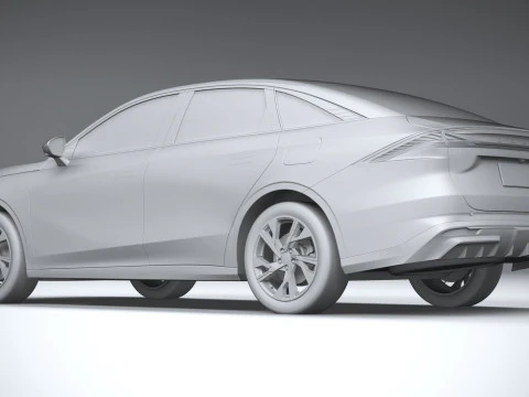 Geely Galaxy L6 2024 3D Model