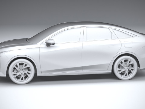 Geely Galaxy L6 2024 3D मॉडल