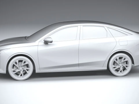 Geely Galaxy L6 2024 3D Model