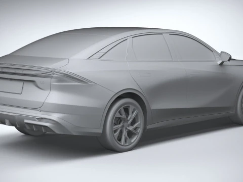 Geely Galaxy L6 2024 3D Model