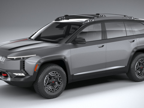 Jeep Wagoneer S Trailhawk 2025 Modelo 3D