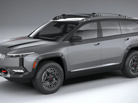 Jeep Wagoneer S Trailhawk 2025 3D Modell