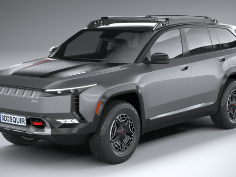 Jeep Wagoneer S Trailhawk 2025 3D 模型