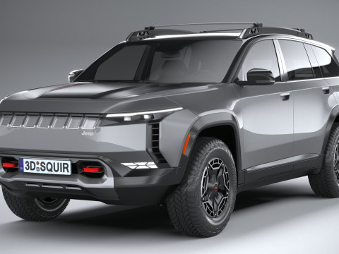 Jeep Wagoneer S Trailhawk 2025 3D 模型