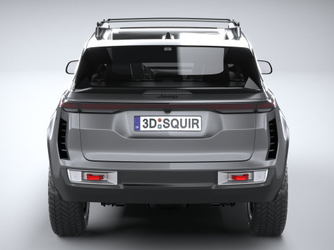 Jeep Wagoneer S Trailhawk 2025 3D 模型