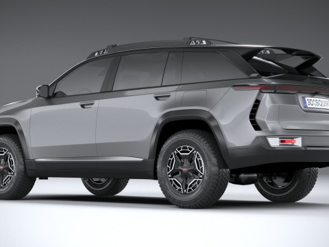 Jeep Wagoneer S Trailhawk 2025 3D 模型