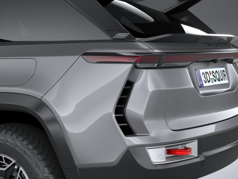 Jeep Wagoneer S Trailhawk 2025 3D 模型